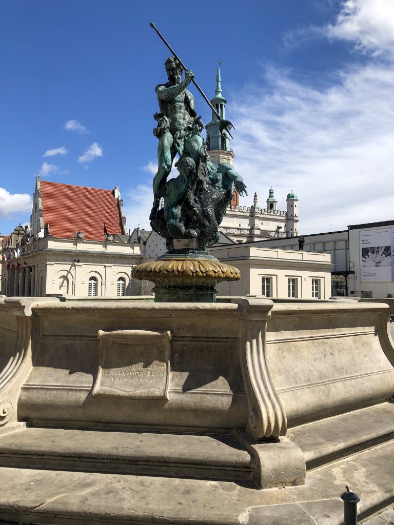 Poznań Pomnik Neptuna