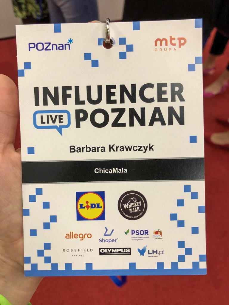 Influencer Live Poznań identyfikator